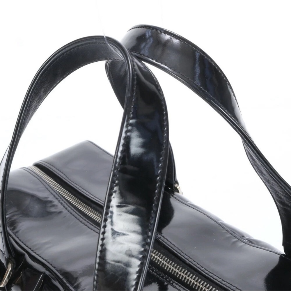 Chanel Patent Chocolate Bar Bag - Picture 5 of 13